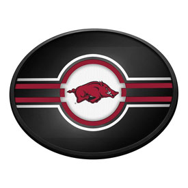 Arkansas Razorbacks: Oval Slimline Lighted Wall Sign, FNB-NCARKR-140-01A Arkansas Razorbacks: Oval Slimline Lighted Wall Sign, FNB-NCARKR-140-01A