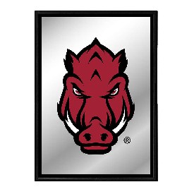 Arkansas Razorbacks: Tusk Stare - Framed Mirrored Wall Sign, FNB-NCARKR-275-01A Arkansas Razorbacks: Tusk Stare - Framed Mirrored Wall Sign, FNB-NCARKR-275-01A