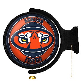 Auburn Tigers: Tiger Eyes - Original Round Rotating Lighted Wall Sign, NCAUBT-115-02