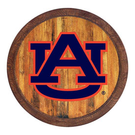 Auburn Tigers: Logo - "Faux" Barrel Top Sign, NCAUBT-240-01