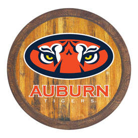 Auburn Tigers: "Faux" Barrel Top Sign, NCAUBT-240-03