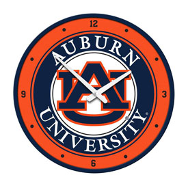 Auburn Tigers: Modern Disc Wall Clock, NCAUBT-510-01