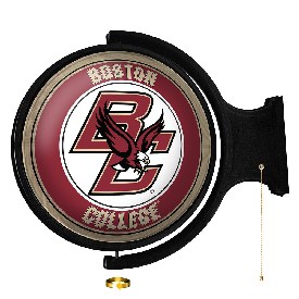 Boston College Eagles: Original Round Rotating Lighted Wall Sign, NCBCEA-115-01