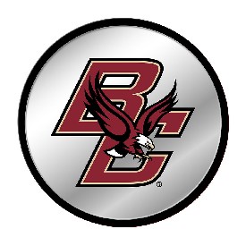 Boston College Eagles: Modern Disc Mirrored Wall Sign, NCBCEA-235-01