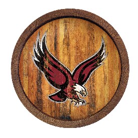 Boston College Eagles: Eagle - Weathered "Faux" Barrel Top Sign, NCBCEA-240-06