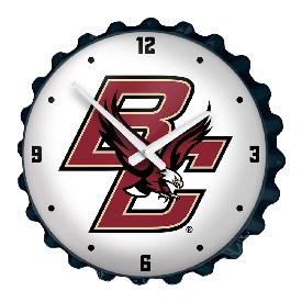 Boston College Eagles: BC - Bottle Cap Wall Clock, NCBCEA-540-02