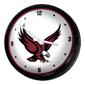 Boston College Eagles: Eagle - Retro Lighted Wall Clock, NCBCEA-550-02