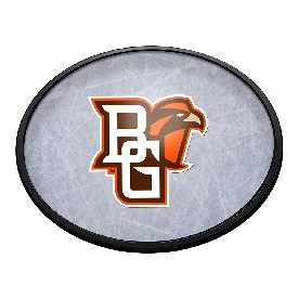 Bowling Green Falcons: Ice Rink - Oval Slimline Lighted Wall Sign, NCBGST-140-41