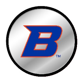 Boise State Broncos: Modern Disc Mirrored Wall Sign, NCBOIS-235-02