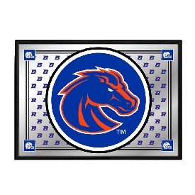Boise State Broncos: Team Spirit - Framed Mirrored Wall Sign, FNB-NCBOIS-265-02A Boise State Broncos: Team Spirit - Framed Mirrored Wall Sign, FNB-NCBOIS-265-02A