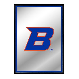 Boise State Broncos: Logo - Framed Mirrored Wall Sign, FNB-NCBOIS-275-01A Boise State Broncos: Logo - Framed Mirrored Wall Sign, FNB-NCBOIS-275-01A