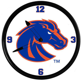 Boise State Broncos: Retro Lighted Wall Clock, FNB-NCBOIS-550-01A Boise State Broncos: Retro Lighted Wall Clock, FNB-NCBOIS-550-01A