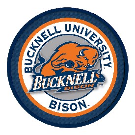 Bucknell Bisons: Modern Disc Wall Sign, FNB-NCBUCK-230-01A Bucknell Bisons: Modern Disc Wall Sign, FNB-NCBUCK-230-01A