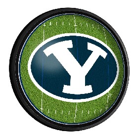 BYU Cougars: On the 50 - Slimline Lighted Wall Sign, NCBYUC-130-22