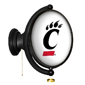 Cincinnati Bearcats: Original Oval Rotating Lighted Wall Sign, FNB-NCCINC-125-01A Cincinnati Bearcats: Original Oval Rotating Lighted Wall Sign, FNB-NCCINC-125-01A