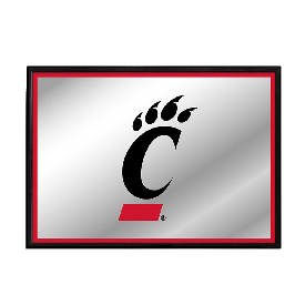 Cincinnati Bearcats: Logo - Framed Mirrored Wall Sign, NCCINC-265-01