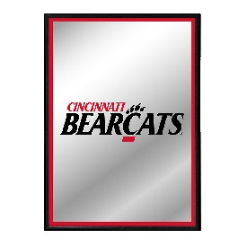 Cincinnati Bearcats: Framed Mirrored Wall Sign, NCCINC-275-01