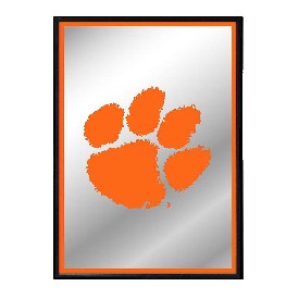 Clemson Tigers: Paw Print - Framed Mirrored Wall Sign, FNB-NCCLEM-275-01A Clemson Tigers: Paw Print - Framed Mirrored Wall Sign, FNB-NCCLEM-275-01A
