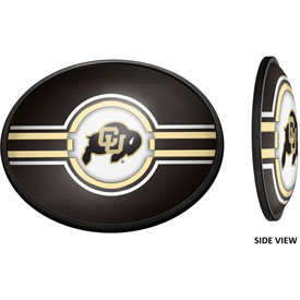 Colorado Buffaloes: Oval Slimline Lighted Wall Sign, FNB-NCCOBF-140-01A Colorado Buffaloes: Oval Slimline Lighted Wall Sign, FNB-NCCOBF-140-01A