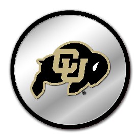 Colorado Buffaloes: Modern Disc Mirrored Wall Sign, FNB-NCCOBF-235-01A Colorado Buffaloes: Modern Disc Mirrored Wall Sign, FNB-NCCOBF-235-01A