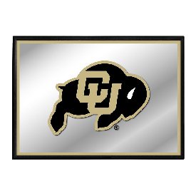 Colorado Buffaloes: Framed Mirrored Wall Sign, NCCOBF-265-01A