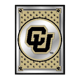 Colorado Buffaloes: Team Spirit, CU - Framed Mirrored Wall Sign, NCCOBF-275-02 Colorado Buffaloes: Team Spirit, CU - Framed Mirrored Wall Sign, NCCOBF-275-02