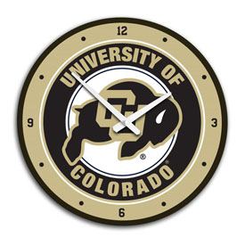 Colorado Buffaloes: Modern Disc Wall Clock, NCCOBF-510-01