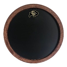 Colorado Buffaloes: Chalkboard "Faux" Barrel Top Sign, NCCOBF-630-01