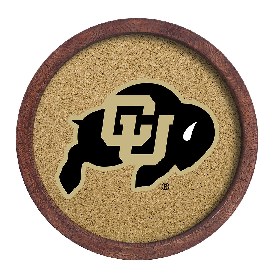 Colorado Buffaloes: "Faux" Barrel Framed Cork Board, FNB-NCCOBF-632-01A Colorado Buffaloes: "Faux" Barrel Framed Cork Board, FNB-NCCOBF-632-01A