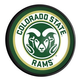 CSU - Colorado State Rams Slimline Illuminated Team Spirit Wall Sign-Round FNB-NCCOST-130