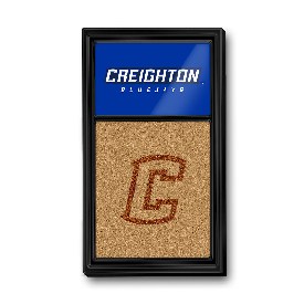 Creighton Bluejays: Dual Logo - Cork Note Board, NCCREI-640-02