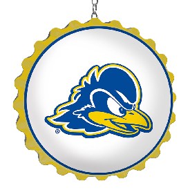 Delaware Blue Hens: Bottle Cap Dangler, NCDELA-220-01