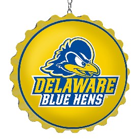 Delaware Blue Hens: Logo - Bottle Cap Dangler, NCDELA-220-02