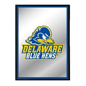 Delaware Blue Hens: Logo - Framed Mirrored Wall Sign, FNB-NCDELA-275-01A Delaware Blue Hens: Logo - Framed Mirrored Wall Sign, FNB-NCDELA-275-01A
