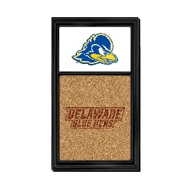 Delaware Blue Hens: Dual Logo - Cork Note Board, NCDELA-640-02