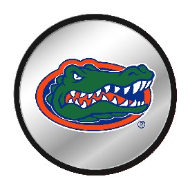 Florida Gators: Logo - Modern Disc Mirrored Wall Sign, NCFLGT-235-01