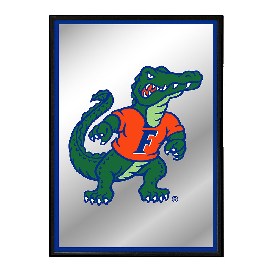 Florida Gators: Mascot - Framed Mirrored Wall Sign, FNB-NCFLGT-275-01A Florida Gators: Mascot - Framed Mirrored Wall Sign, FNB-NCFLGT-275-01A