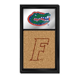 Florida Gators: Dual Logo - Mirrored Cork Note Board, NCFLGT-645-02