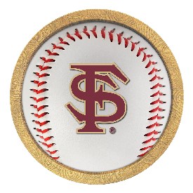 Florida State Seminoles: Baseball - "Faux" Barrel Frame Sign, NCFSSM-241-31