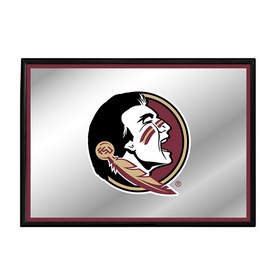 Florida State Seminoles: Framed Mirrored Wall Sign 27", AGS-NCFSSM-265-01A Florida State Seminoles: Framed Mirrored Wall Sign 27", AGS-NCFSSM-265-01A