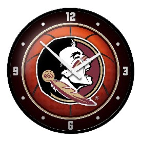 Florida State Seminoles: Basketball - Modern Disc Wall Clock, NCFSSM-510-11