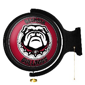 Georgia Bulldogs: Uga - Original Round Rotating Lighted Wall Sign, NCGEOR-115-02