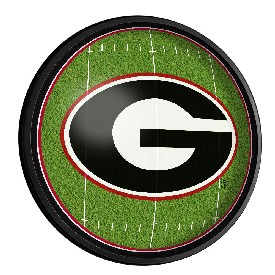 Georgia Bulldogs: On the 50 - Slimline Lighted Wall Sign, NCGEOR-130-22