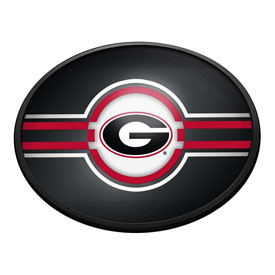 Georgia Bulldogs: Oval Slimline Lighted Wall Sign, FNB-NCGEOR-140-01A Georgia Bulldogs: Oval Slimline Lighted Wall Sign, FNB-NCGEOR-140-01A