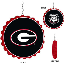 Georgia Bulldogs: Bottle Cap Dangler, FNB-NCGEOR-220-01A Georgia Bulldogs: Bottle Cap Dangler, FNB-NCGEOR-220-01A