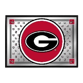 Georgia Bulldogs: Team Spirit - Framed Mirrored Wall Sign, FNB-NCGEOR-265-02A Georgia Bulldogs: Team Spirit - Framed Mirrored Wall Sign, FNB-NCGEOR-265-02A