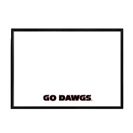 Georgia Bulldogs: Go Dawgs - Framed Dry Erase Wall Sign, FNB-NCGEOR-613-02A Georgia Bulldogs: Go Dawgs - Framed Dry Erase Wall Sign, FNB-NCGEOR-613-02A
