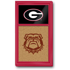 Georgia Bulldogs: Dual Logo - Cork Note Board, FNB-NCGEOR-640-02A Georgia Bulldogs: Dual Logo - Cork Note Board, FNB-NCGEOR-640-02A