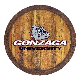 Gonzaga Bulldogs: "Faux" Barrel Wall Sign, NCGONZ-240-01