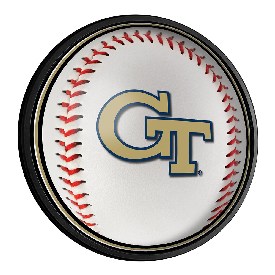 Georgia Tech Yellow Jackets: Baseball - Slimline Lighted Wall Sign, NCGTYJ-130-31
